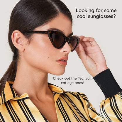 Dame Solbriller Techsuit 5040, Sorte