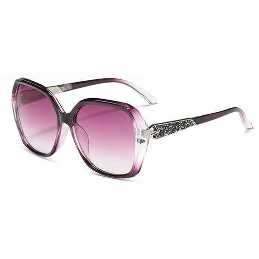 Dame Solbriller Techsuit 5599, Polariserede, UV-beskyttelse, Lilla