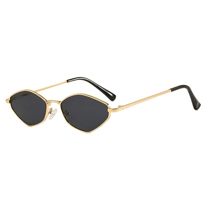 Dame Solbriller Techsuit 6206, Guld og Sort
