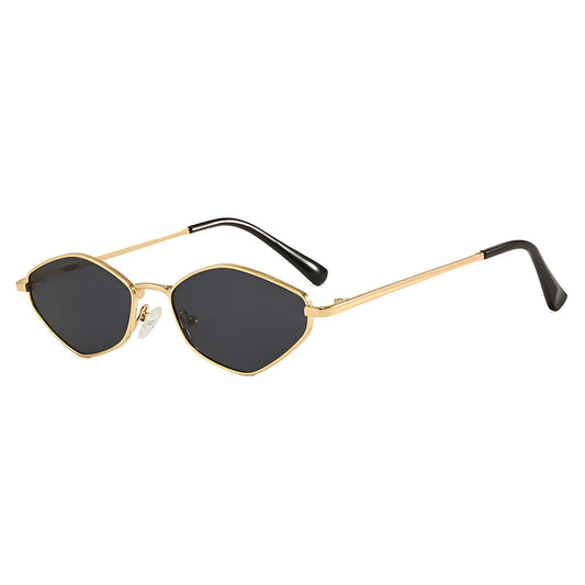 Dame Solbriller Techsuit 6206, Guld og Sort