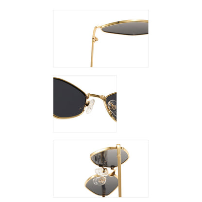 Dame Solbriller Techsuit 6206, Guld Grønne