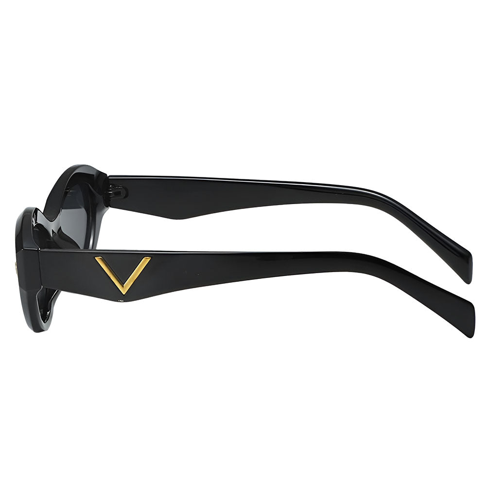 Dame Solbriller Techsuit 77115, Sorte