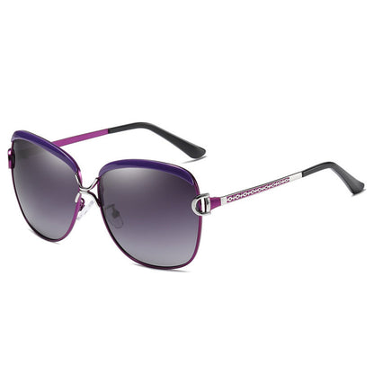 Dame Solbriller Techsuit 8702, Polariserede, UV-beskyttelse, Lilla
