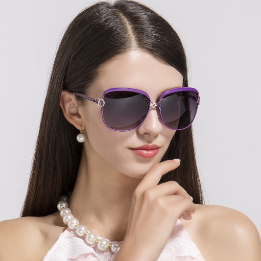 Dame Solbriller Techsuit 8702, Polariserede, UV-beskyttelse, Lilla