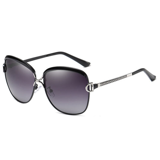 Dame Solbriller Techsuit 8702, Polariserede, UV-beskyttelse, Sorte