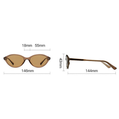 Dame Solbriller Techsuit 99034, Sorte