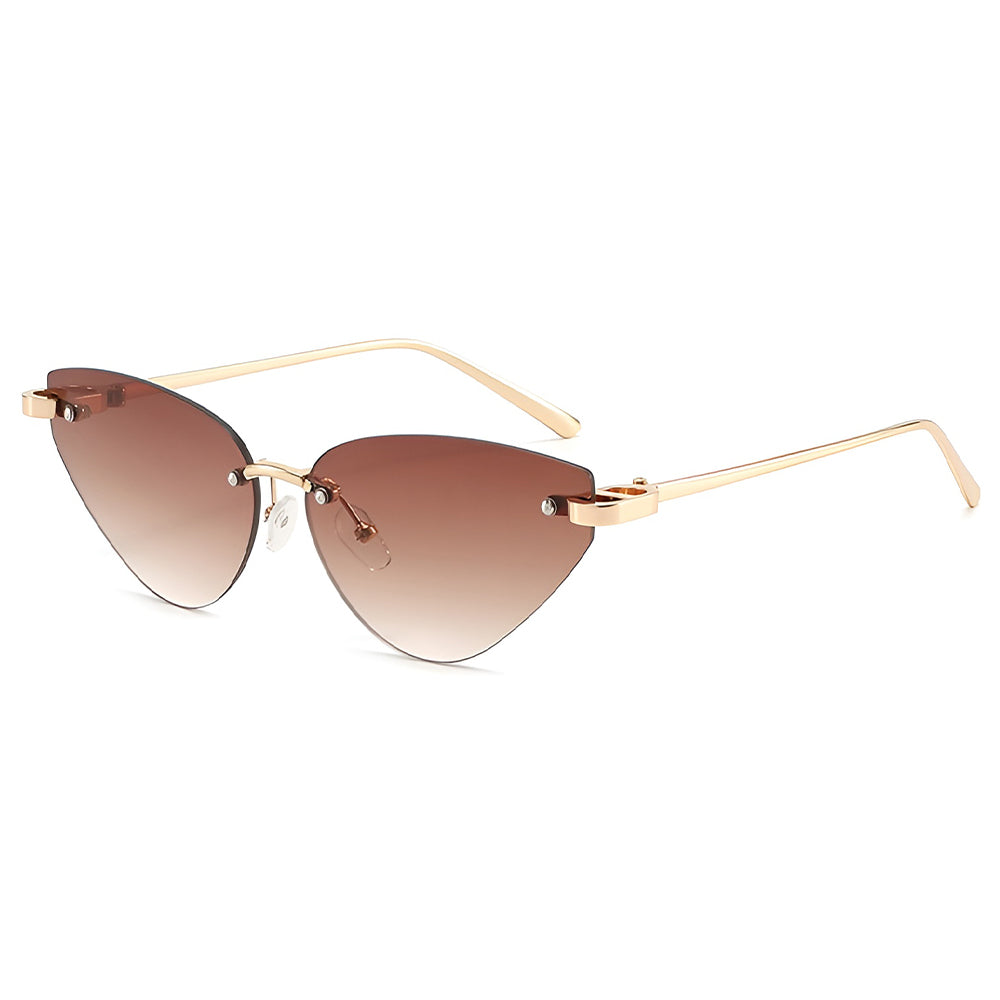 Dame Solbriller Techsuit S099, Guldbrune