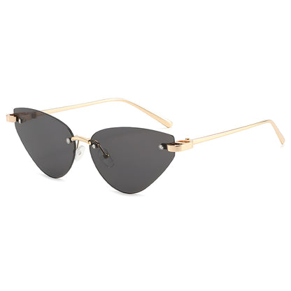 Dame Solbriller Techsuit S099, Guld og Sort