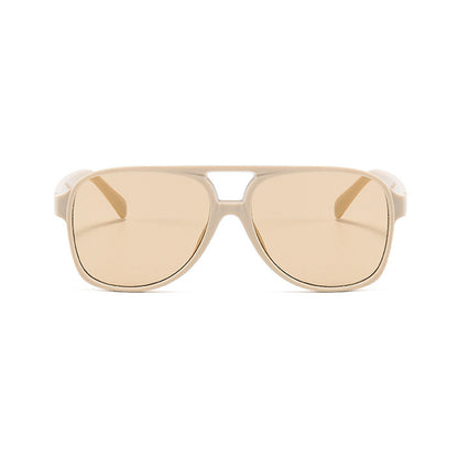Unisex Techsuit Solbriller 98061, UV-beskyttelse, Beige Brun