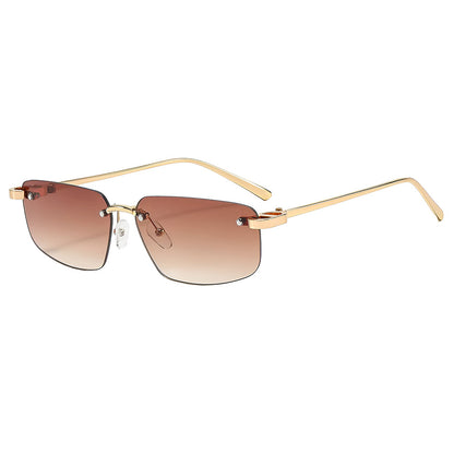 Unisex Solbriller Techsuit S098, Guld Lys Brun