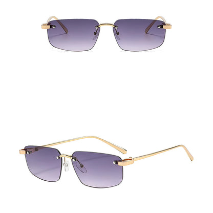 Unisex Techsuit Solbriller S098, Guld Lilla