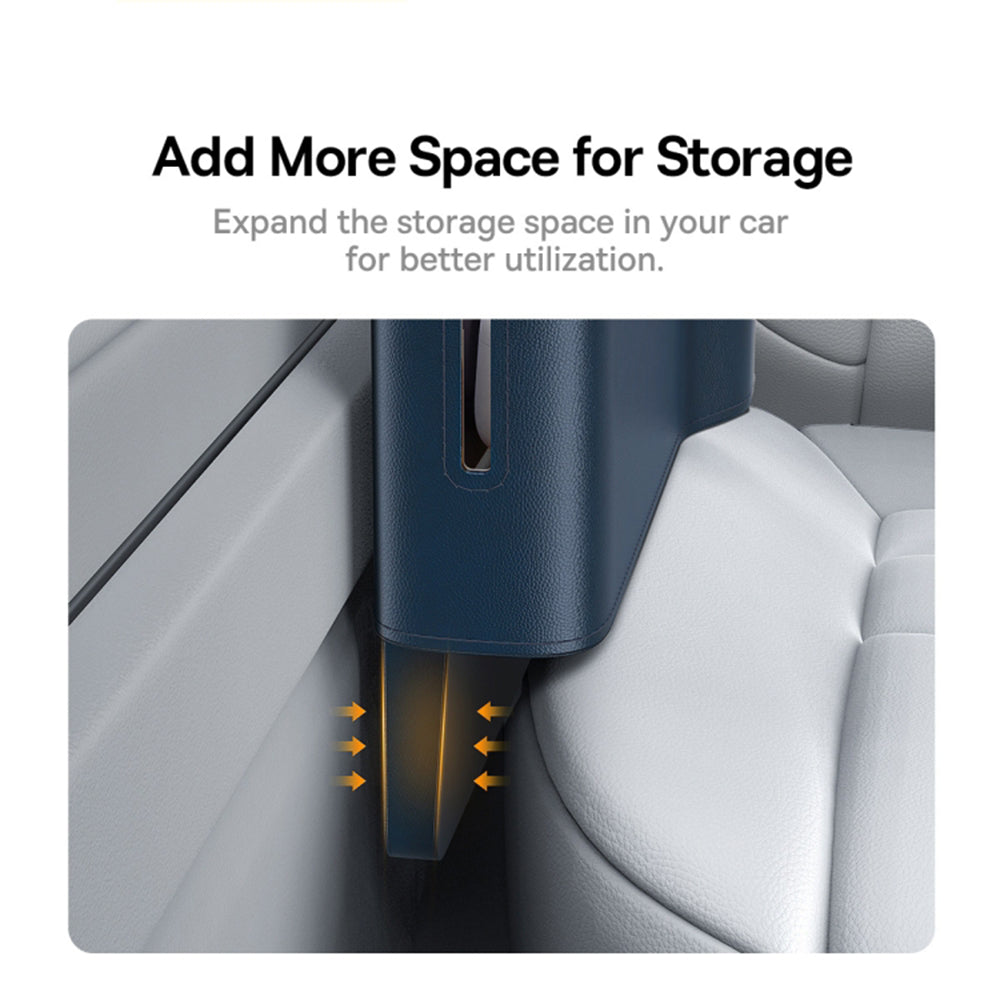Baseus OrganizeFun bilorganisator til rummet mellem konsollen og sædet, Blå C20256502311-00