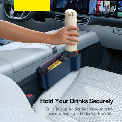 Baseus OrganizeFun bilorganisator til rummet mellem konsollen og sædet, Blå C20256502311-00