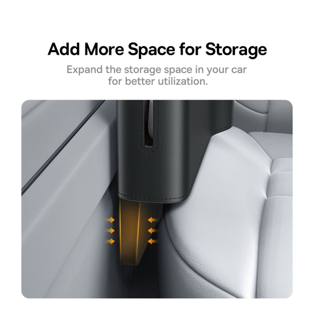 Baseus OrganizeFun bilorganisator til rummet mellem konsollen og sædet, Sort C20256502111-00