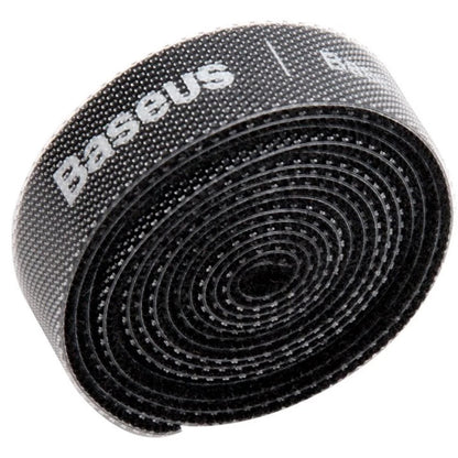 Organizer til kabler Baseus Circle, Velcro, 1m, Sort ACMGT-E01