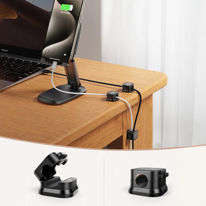 Kabelorganisator Joyroom JR-ZS368, Sæt med 3 Stykker, Sort