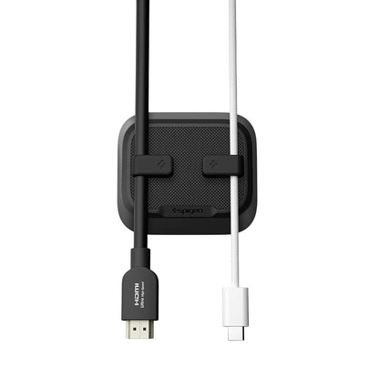 Spigen LD103 Kabelorganisator, Sort APP11145