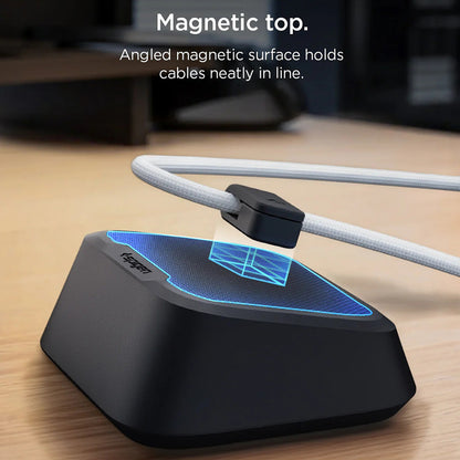 Spigen LD103 Kabelorganisator, Sort APP11145
