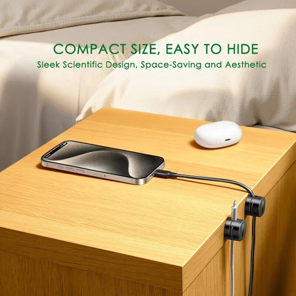 Kabelorganisator UGREEN LP886, Sæt med 3 Stykker, Sort