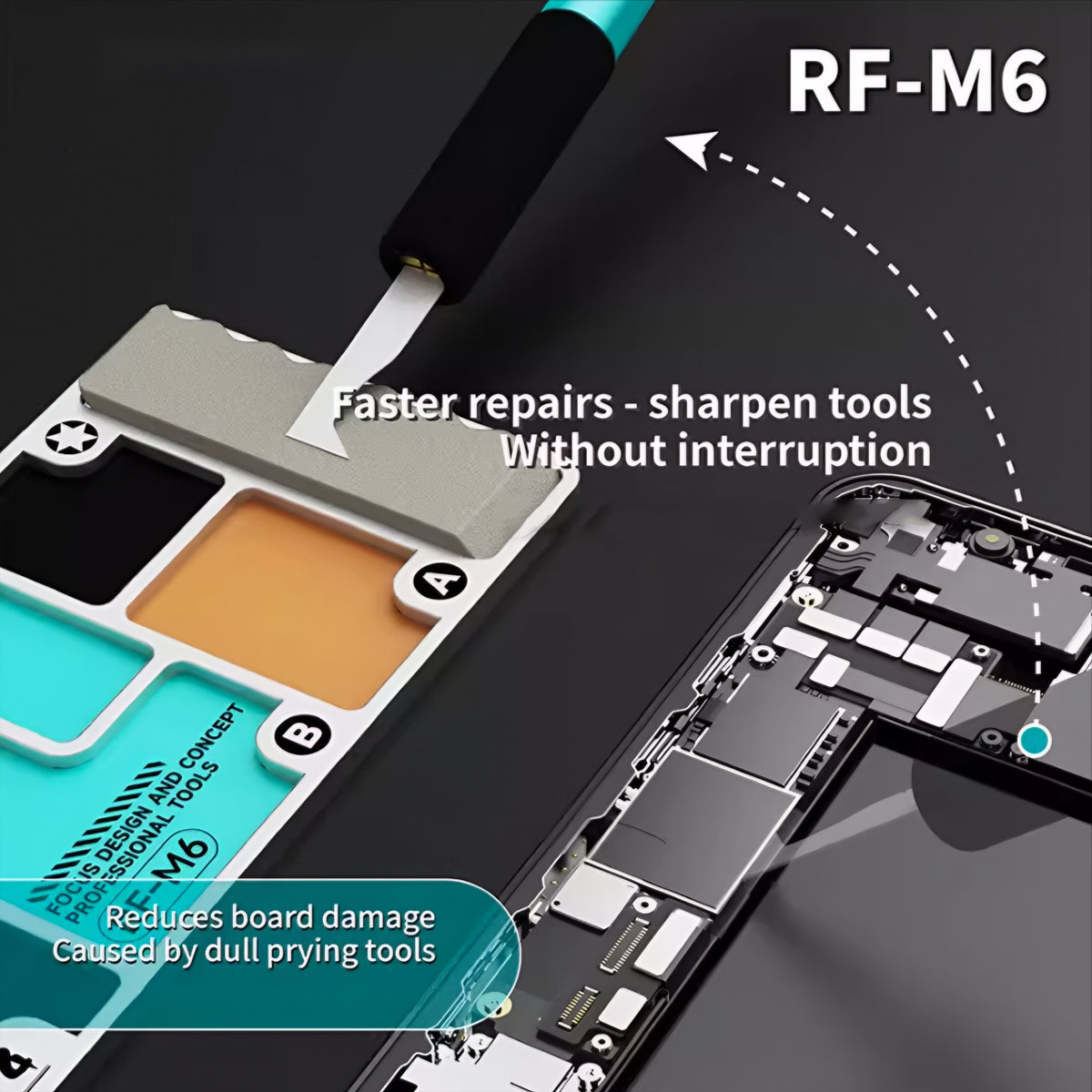 Magnetisk Skruepude RF4 RF-M6
