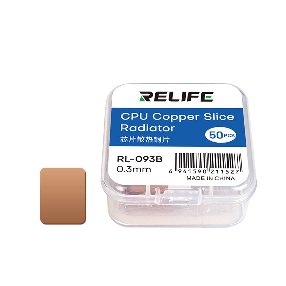 Termisk ledende pad Relife RL-093B, 0,3 mm, Sæt med 50 stykker