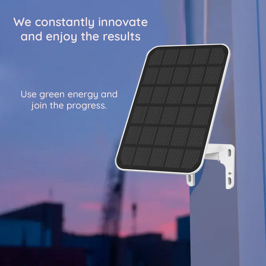 Solpanel Fotovoltaisk Imou, 7W, USB-C, Hvid