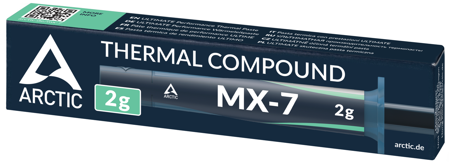 Termisk ledende pasta ARCTIC MX-7, sprøyte type, 2g ACTCP00089A