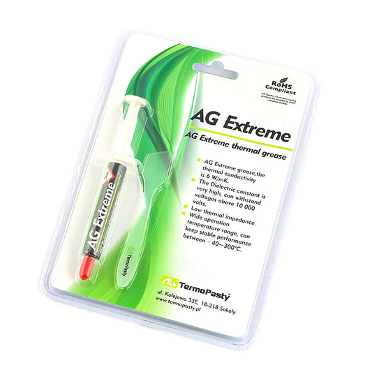 Termisk Ledende Pasta AG Termopasty AG Extreme, Sprøjte Type, 3g ART.AGT-108