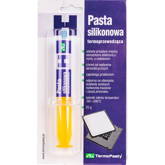 Termisk ledende pasta AG Termopasty, sprøjtetype, 25g ART.AGT-056