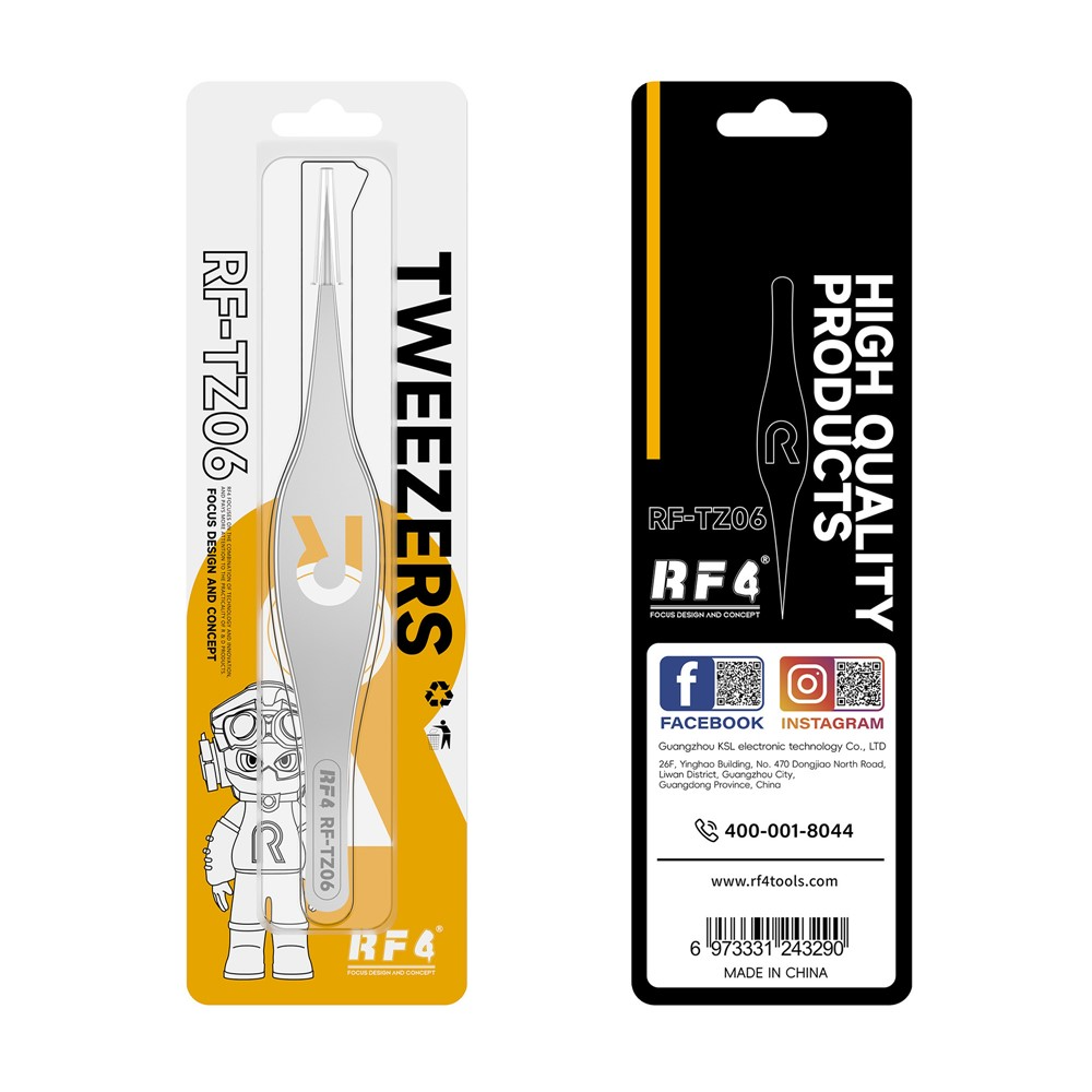 Skarp Pinset RF4 RF-TZ06