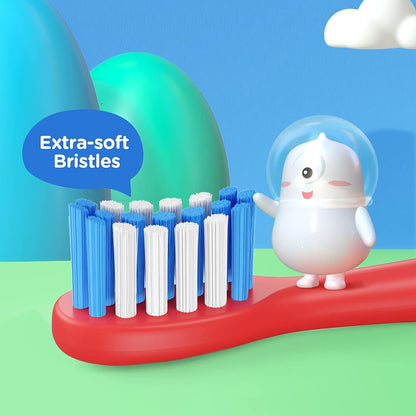 Bitvae BVK7S Kids elektrisk tandbørste, Blå Rød