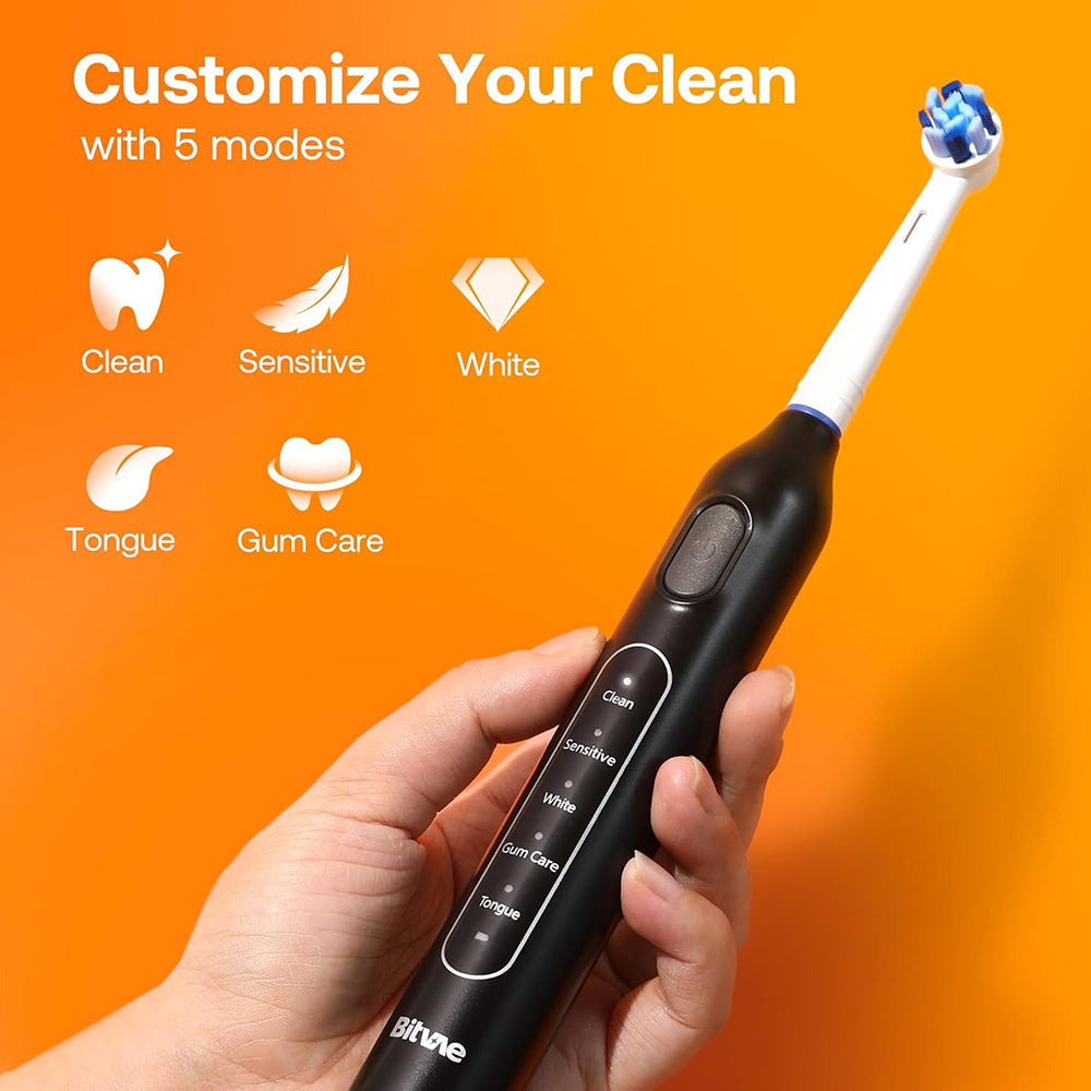 Bitvae R1 Electric Toothbrush, Black