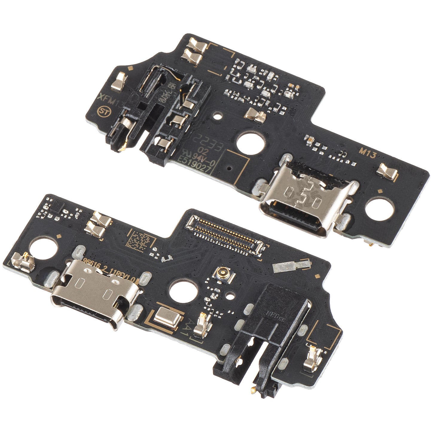 Opladnings-, lyd- og mikrofonstikplade til Samsung Galaxy A04 A045