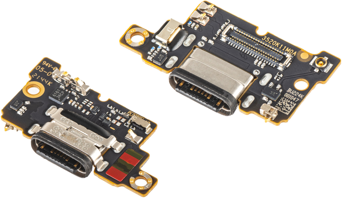 Kort med opladningsstik - Xiaomi Poco F3 Mikrofon, servicepakke 560001K11A00 