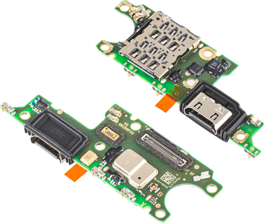 Opladningsstik - Mikrofon - SIM-kortlæsermodul Honor X9c / Magic7 Lite, Servicepakke 0235AMMD