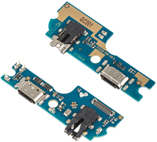Plade med Opladningsstik - Lyd - Mikrofon HMD Key, Servicepakke PFS329K02001G