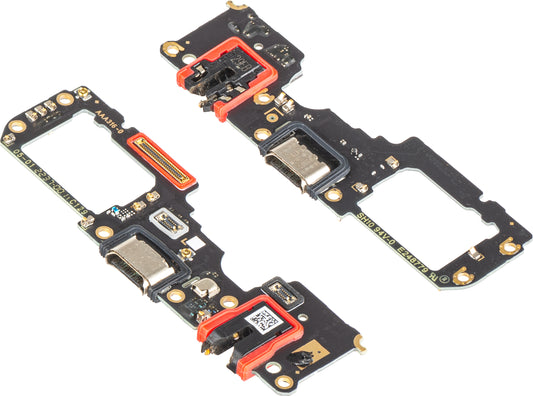 Opladnings-, lyd- og mikrofonstikplade til Oppo Find X5 Lite / Reno7 5G, Swap