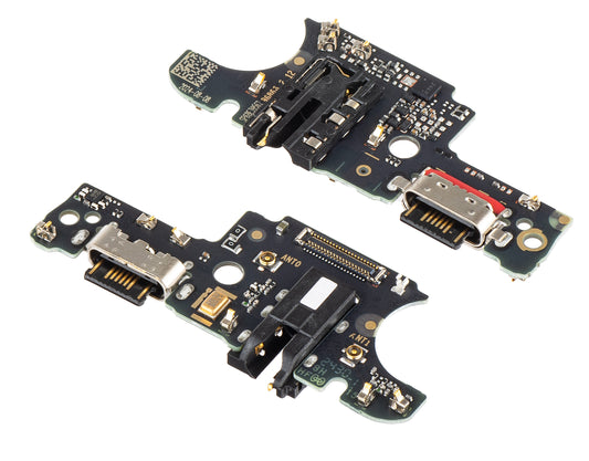 Plade med Opladningsstik - Lyd - Mikrofon Motorola Moto G55, Swap 5P68C28436