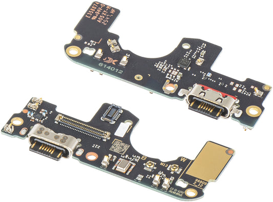 Opladningsstik - Mikrofon Motorola Moto G77 / G67, Service Pack 5B28C32011