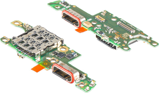 Opladningsstik Kort - Mikrofon - SIM-læser Modul Honor Magic8 Lite, Servicepakke 0235ARVX
