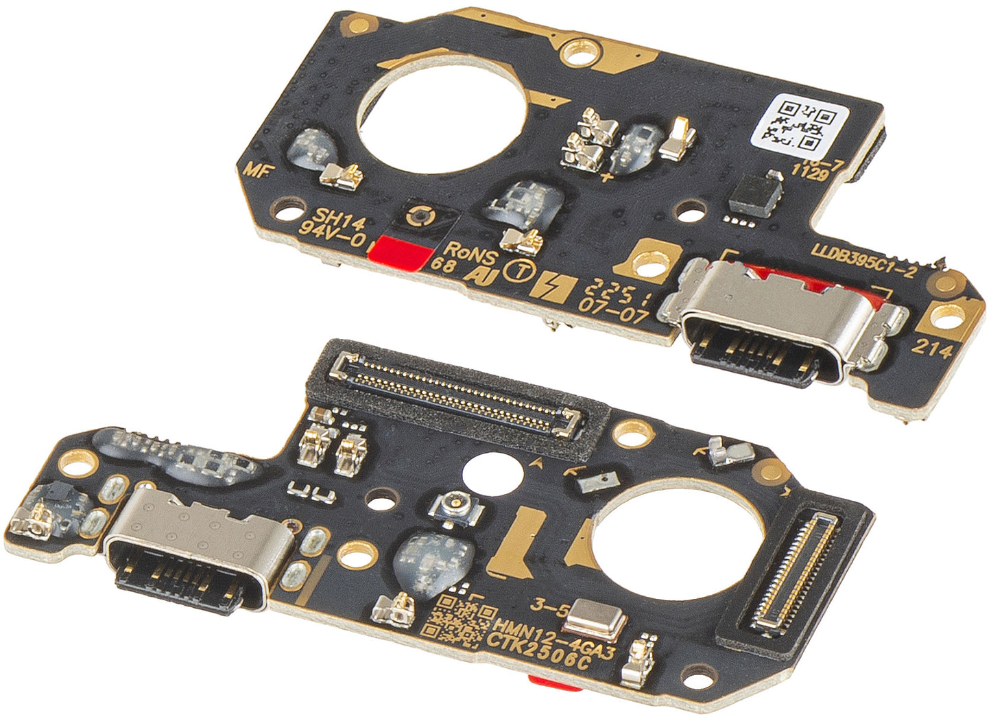 Opladningsstikplade - Mikrofon Xiaomi Redmi Note 12 4G