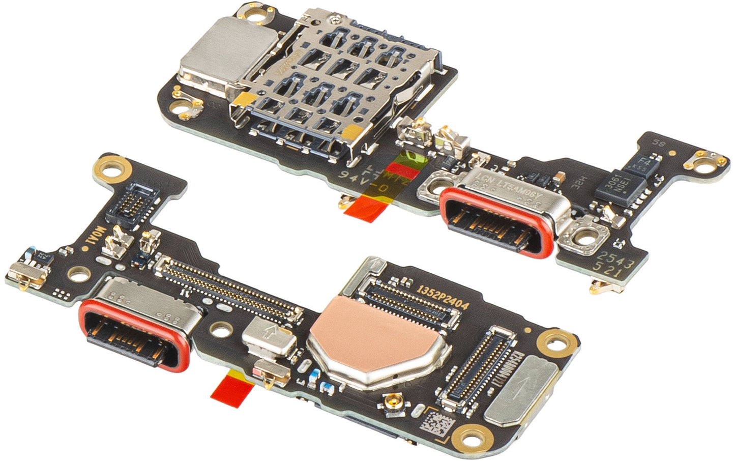 Plade med Opladningsstik - Mikrofon - SIM-kortlæser Modul Xiaomi 15T Pro, Servicepakke 5600010O12U00