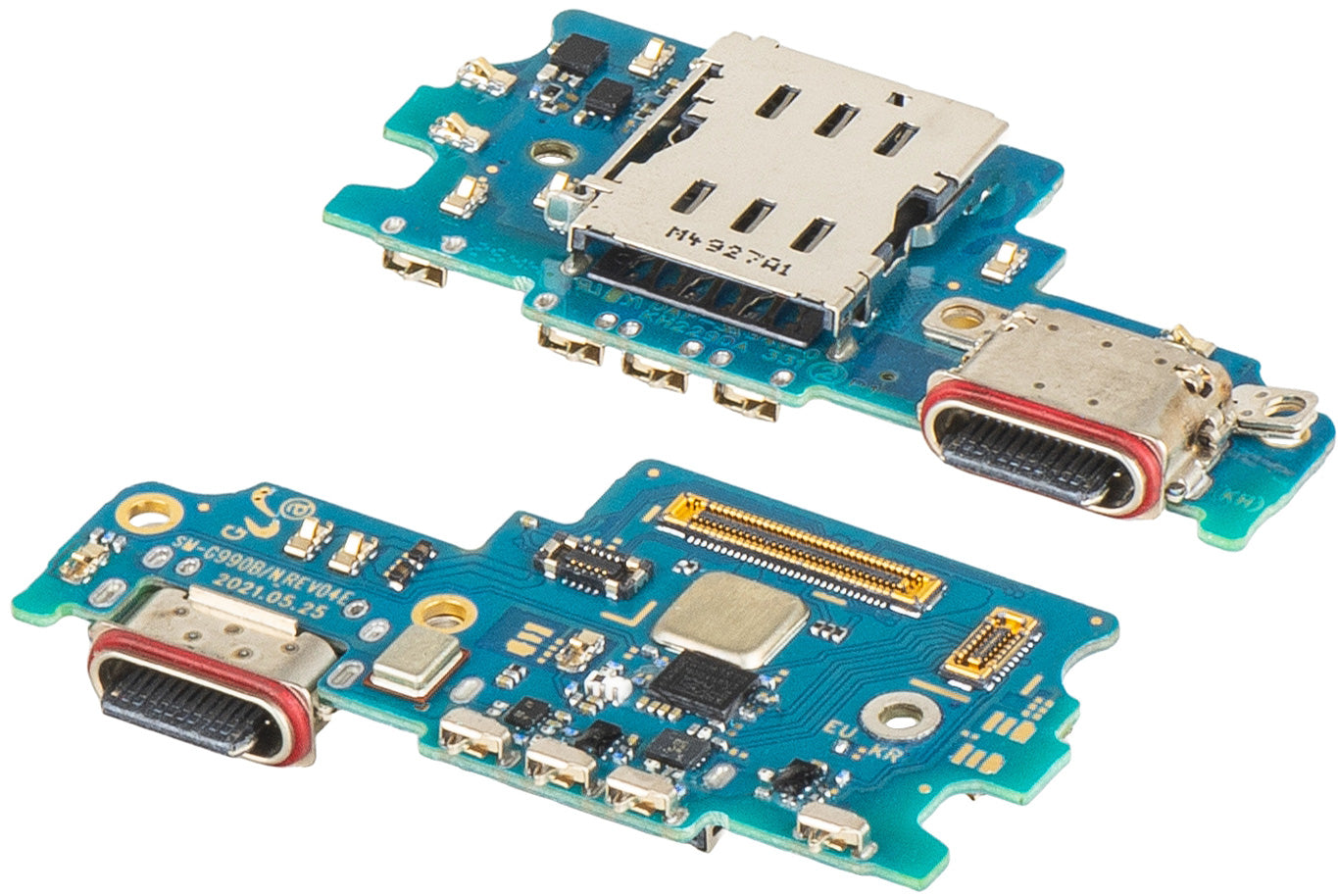 Opladningsstikplade - Mikrofon - SIM-kortlæsermodul Samsung Galaxy S21 FE 5G G990