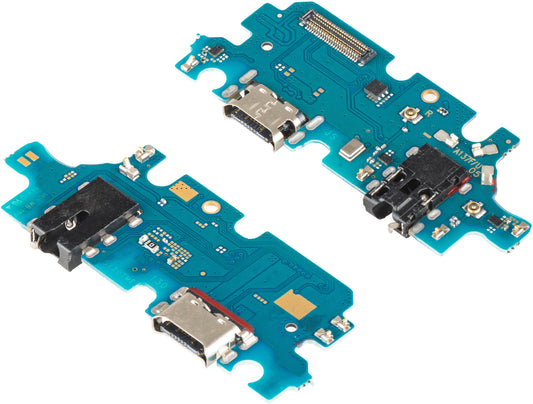 Opladnings-, lyd- og mikrofonstikplade til Samsung Galaxy A13 A137