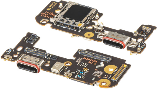 Opladningsstikplade - Mikrofon - SIM-kortlæsermodul Motorola Edge 70 Max, Service Pack 5B28C33273