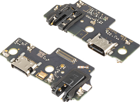 Opladnings-, lyd- og mikrofonstikplade til Samsung Galaxy A04 A045, Service Pack GH81-22686A