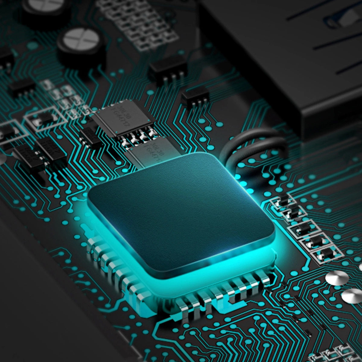 Baseus Lite Netværkskort, RJ45, USB, Sort WKQX000001