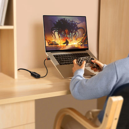 Baseus Lite Netværkskort, RJ45, USB, Sort WKQX000001