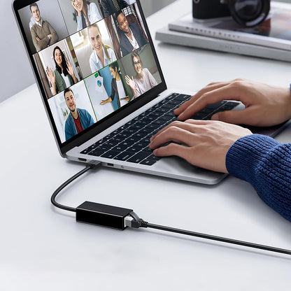 Netværkskort Techsuit AC19, RJ45, USB, Sort