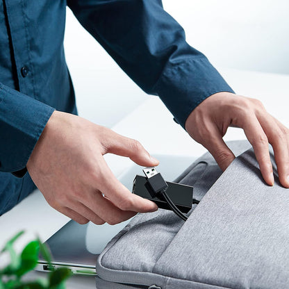 Netværkskort Techsuit AC19, RJ45, USB, Sort